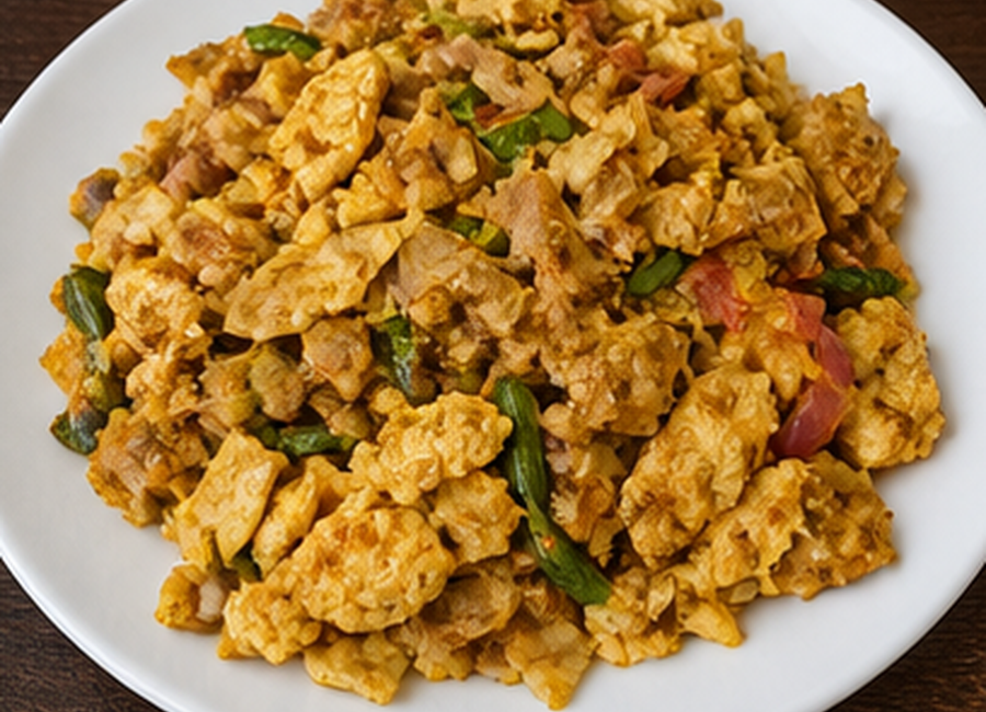 Chicken Cheese Kottu