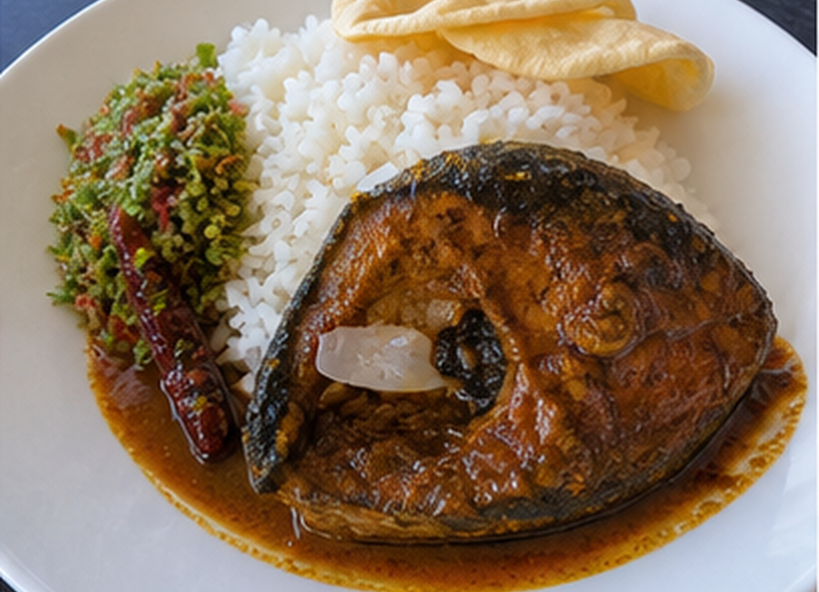 Fish Ambul Thiyal Rice